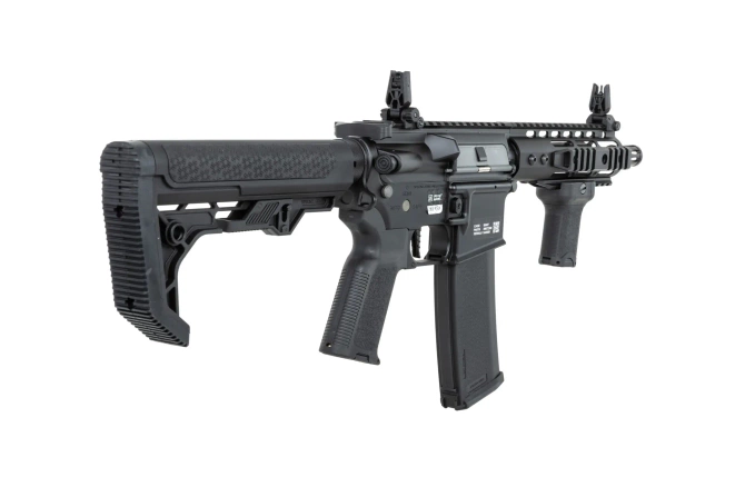 Specna Arms RRA SA-P12 PRIME™ HAL™ ETU Light Ops Stock airsoft Carbine High Torque Version Black
