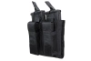 Open Top double loader for M4/M16 + pistol magazines Black