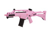 Replika karabinka H&K G36C IDZ F-AEG - różowy