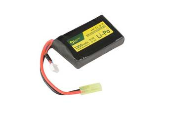 11.1V 1300mAh 20/40C Battery - AN/PEQ Size