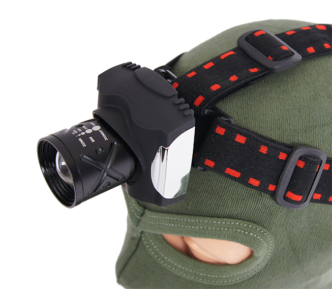 latarka czolowa zoom ladowarka wtyczka angielska