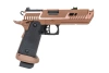 airsoft SRC Sahara Viper DUAL POWER pistol with carrying case and green gas magazine Flat Dark Earth