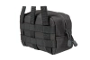 Medium Horizontal Cargo Pouch - Black