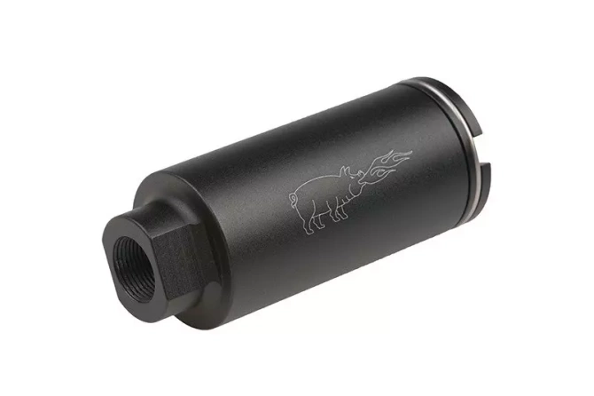 Close Killer Gas Concentrating Flash Hider - Black