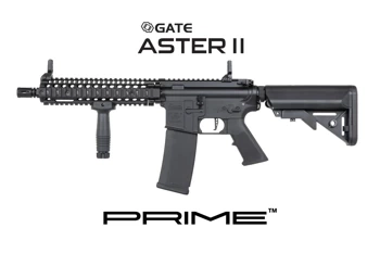 Specna Arms Daniel Defense® MK18 SA-P19 Prime™ Aster II ETU airsoft Carbine with Brushless Motor Black