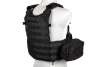 Emerson Gear 6094A Style Plate Carrier Vest with Cargo Kit Black