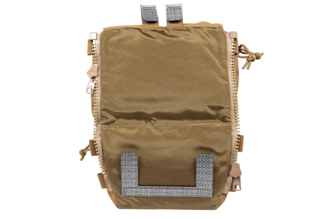 Back panel with MOLLE system for the V5 PC Wosport tactical vest Coyote Brown
