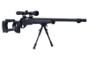 MB10D Black sniper rifle replica - BLACK