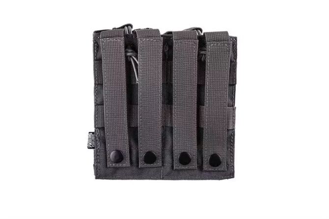 Double Open I Pouch for AK/M4/G36 Magazines - Primal Grey