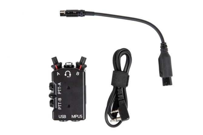 Double PTT button FMA FCS-DUAL Black