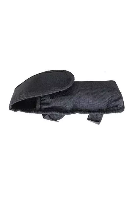 Stock battery pouch - black