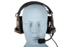 Zestaw słuchawkowy Tac-Sky WYS0053 CtC III Headset Coyote Brown