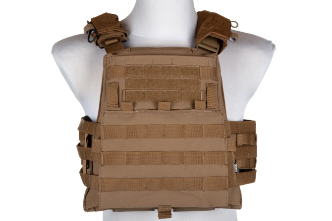 PRIMAL GEAR Plate Carrier Trias Tactical Vest Coyote Brown