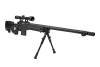 MB4403D sniper rifle replica - with scope and bipod