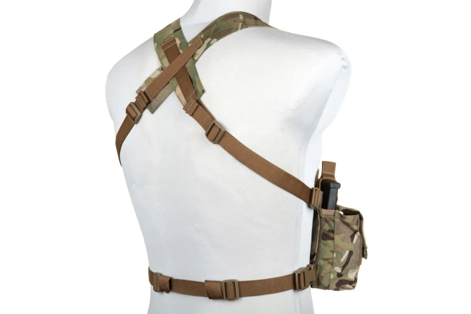 Chest Rig Pew Tactical waistcoat type D3CR-X CR02 Multicam