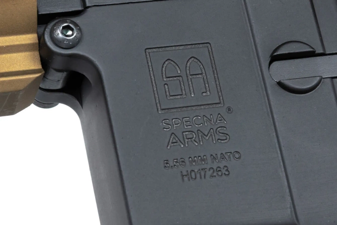 Karabinek ASG Specna Arms SA-PH20 PRIME™ Aster II ETU z silnikiem bezszczotkowym Chaos Bronze