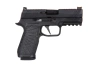 WE F18 Compact Green Gas Pistol replica Black