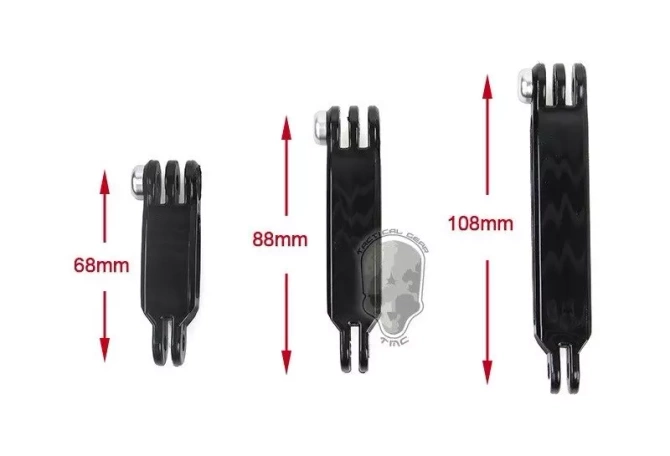 Zestaw ramion do kamer typu GoPro