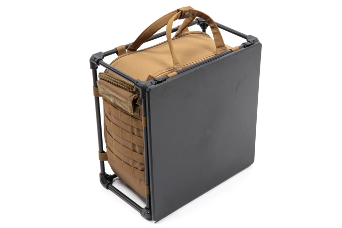 Wosport folding hiking table Coyote Brown