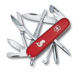 Scyzoryk Fisherman, 91mm, Celidor, czerwony - Victorinox