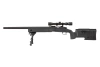 SA-S02 CORE™ Sniper Rifle Replica with Scope and Bipod - Black