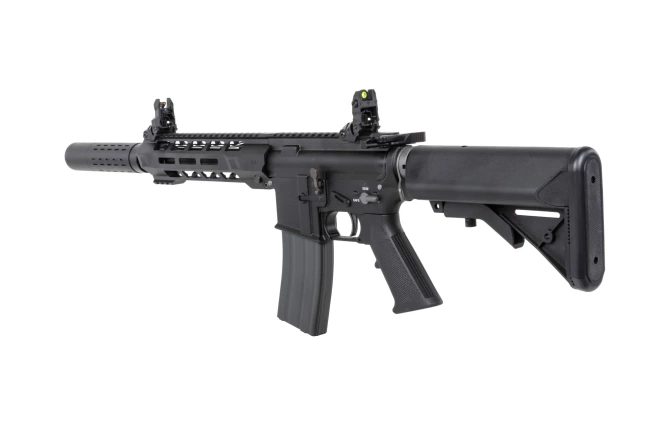 airsoft SRC DUAL POWER SR4 ZAROS-S GBB carbine with CO2 magazine