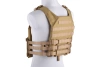 Rush Plate Carrier Tactical Vest - Tan