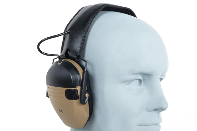 Active hearing protectors Wosport HD-21 Tan