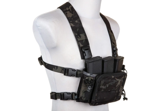 Kamizelka typu Chest Rig Ape Force Gear D3CRM MC Black