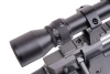 MB08A sniper rifle replica - with scope and bipod - black
