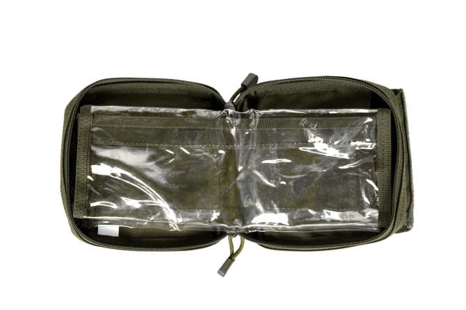 Administrative Panel with Map Pouch - Olive