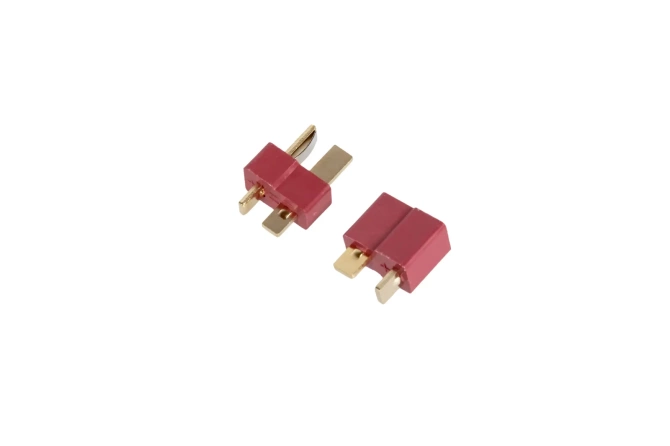 Set of T-Connect/Deans plugs (female + male)
