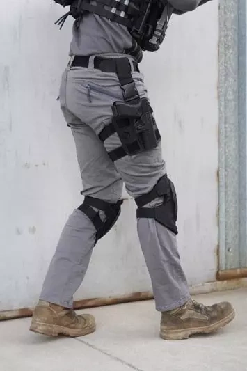 Set of knee protection pads - sand