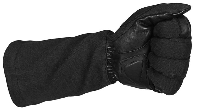 Rekawice taktyczne TM Tactical snajperskie długie glv_01_blk