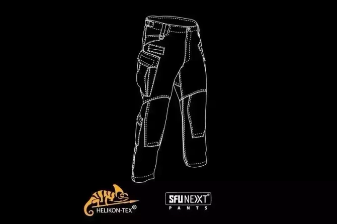 SFU NEXT PolyCotton Twill pants - black