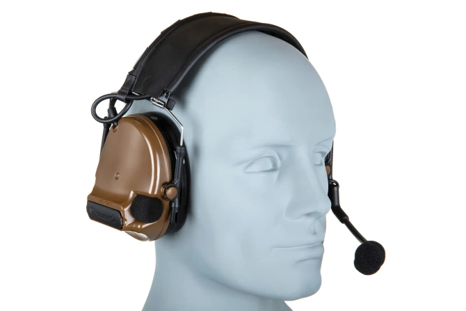Zestaw słuchawkowy Tac-Sky WYS0053 CtC III Headset Coyote Brown