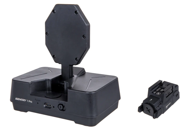 E-Shooter Sentry Laser and Sentry 1 Pro Training Target Set Black