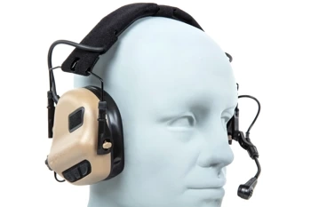 Active hearing protectors Earmor M32 Plus Tan