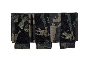 Triple magazine pouch 5.56 mm Wosport MultiCam Black