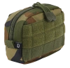 Brandit compact utility pouch with Velcro panel 8048 Woodland