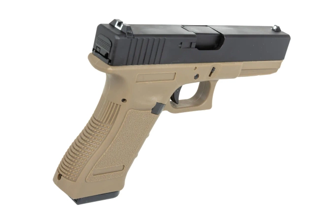 Pistolet ASG E&C EC-1101 Half-Tan