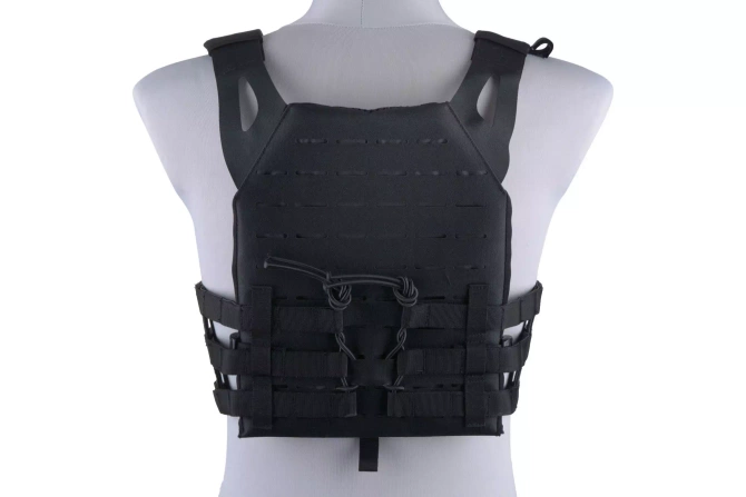 Jump Laser-Cut Tactical Vest - Black