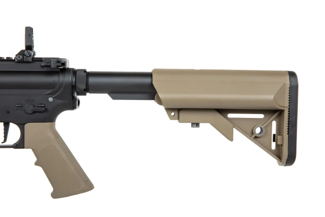Specna Arms Daniel Defense® MK18 SA-P26 Prime™ HAL™ ETU airsoft carbine with Chaos Bronze brushless motor