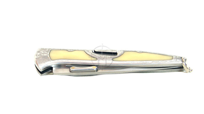 noz skladany kandar perla 2 kwiat L