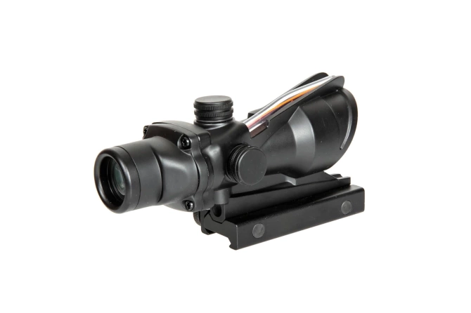 4x32 Scope Replica with Optical Fiber - Black
