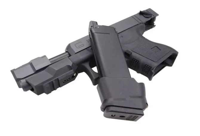 Replika pistoletu WE-G26C Advance Gen. 3 - BLK