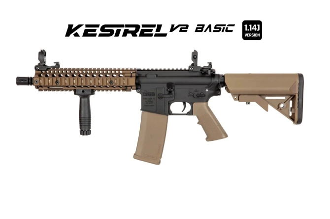 Karabinek ASG Specna Arms Daniel Defense® MK18 SA-E19 EDGE™ Kestrel™ ETU 1.14 J Chaos Bronze