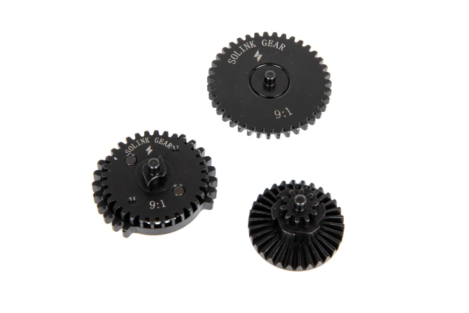 Set of DSG CNC V2/V3 Solink steel gears 9:1