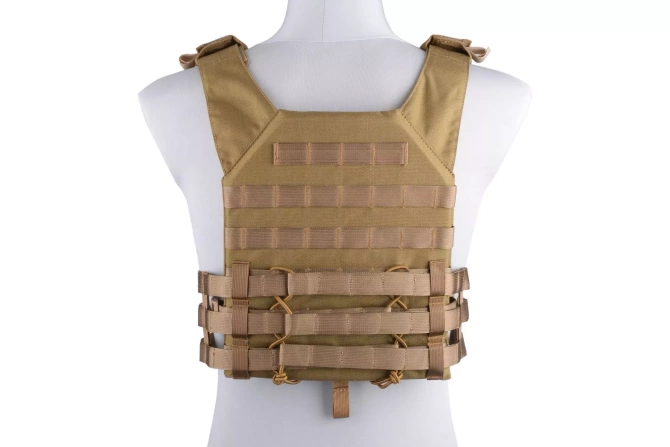 Rush Plate Carrier Tactical Vest - Tan