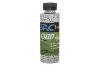 SRC BIO BBs 0.4g bottle 1800 pieces White
